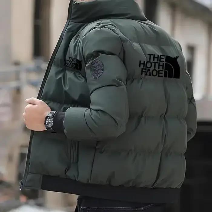 Veste épaisse à la mode pour hommes, nouveau manteau parka chaud et imperméable d'automne et d'hiver