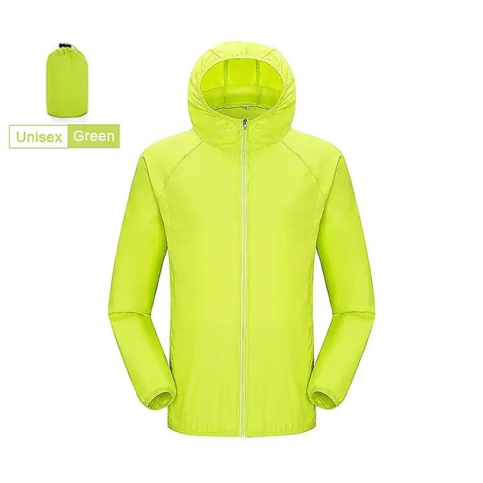 LNGXO-Veste de Randonnée Unisexe pour Homme et Femme, Imperméable, vaccage Rapide, Coupe-Vent de Cam