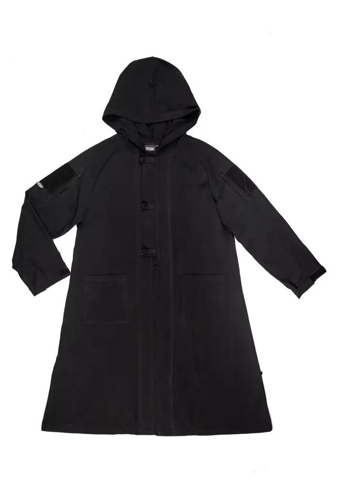 Hommes à capuche longue robe manteau veste Cosplay chasse en plein air tactique