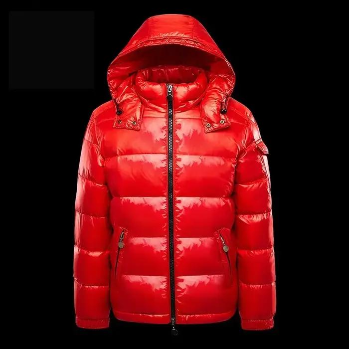 Mode imperméable courte doudoune mâle léger neige ski canard vers le bas Parka haute qualité brillan