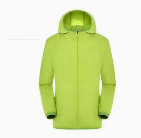 Veste de randonnée imperméable pour hommes et femmes, vêtements de Camping et de chasse à séchage ra