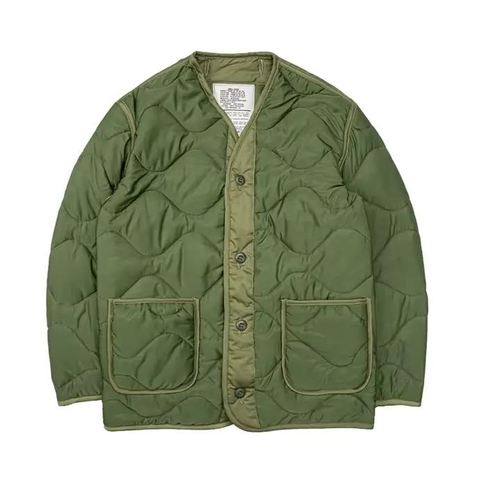 Manteau matelassé Tornado rouge pour homme, veste de doublure M-65, vert armée, hiver