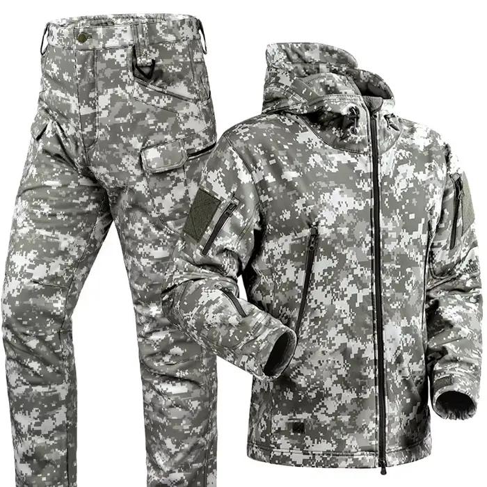 Ensemble de veste à coque souple en peau de requin TAD pour l'automne et l'hiver, vêtements d'extéri