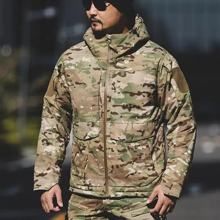 Veste de chasse DulParka avec plusieurs poches, vêtements d'extérieur chauds, manteau de camsalomon,