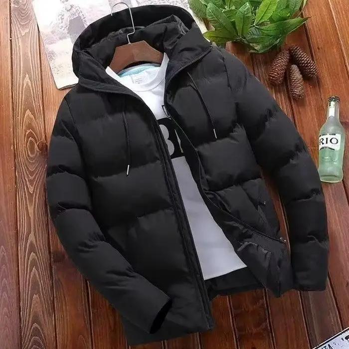 Veste à capuche épaisse pour hommes, Version européenne et américaine, manteau chaud décontracté, vê