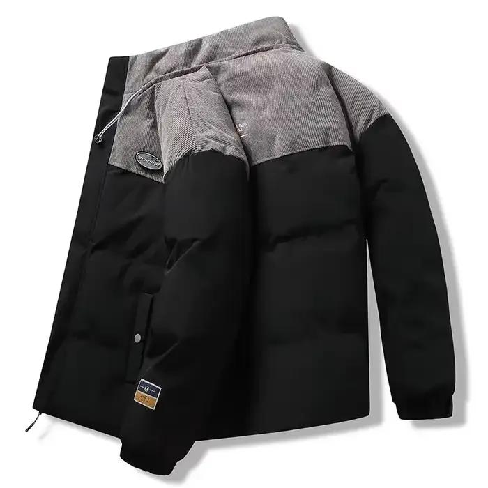 Rembourrage Parkas doudoune pour hommes épissage homme manteau rembourré vêtements d'extérieur vinta