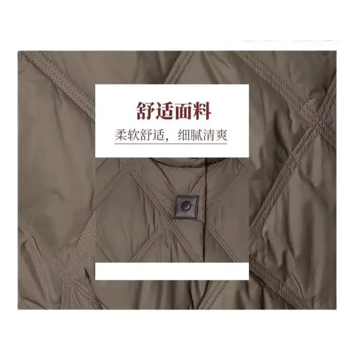 Doudoune courte en duvet de canard blanc pour femme, design tendance, petite taille, hiver 2024, nouveau modèle à offrir pour les occasions spéciales