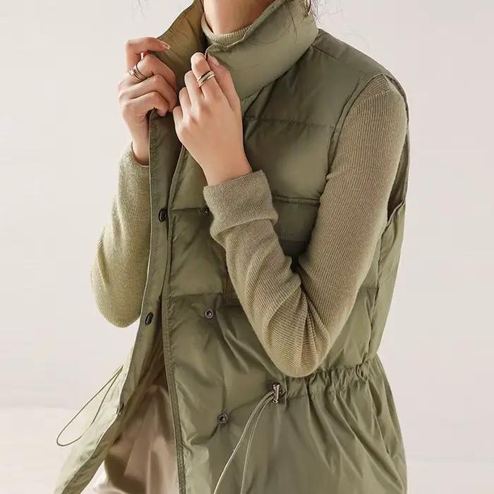 Manteau très chaud gilet vestes femme hiver 2025