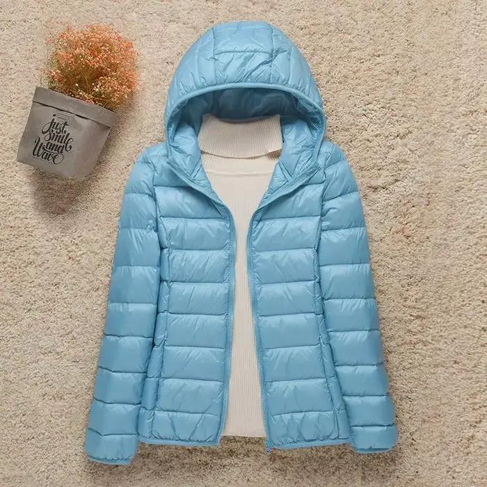 Manteaux en duvet légers pour femmes
