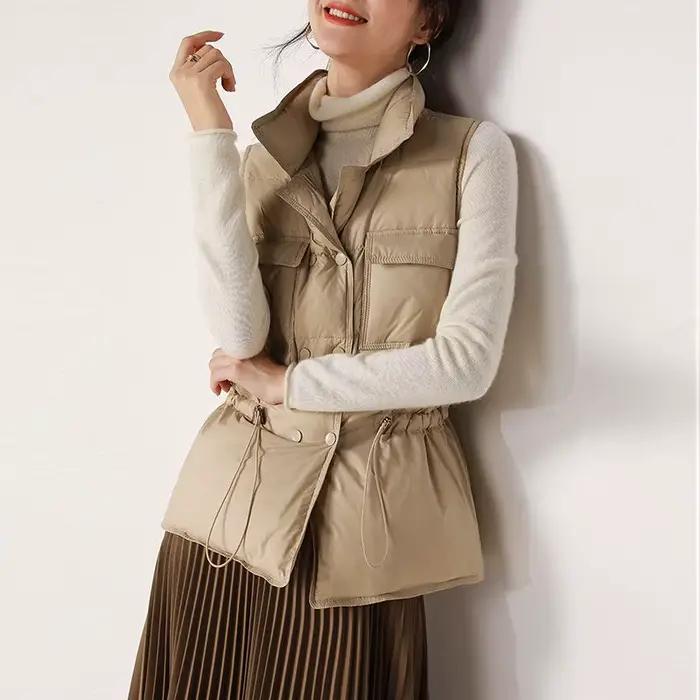 Manteau très chaud gilet vestes femme hiver 2025