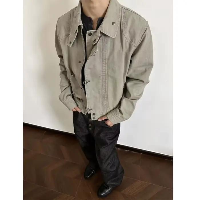 Veste noire Vintage américaine pour femmes