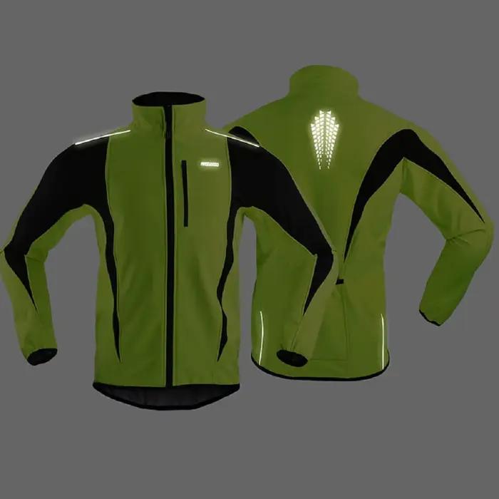 ARSUXEO – veste de cyclisme d'hiver pour hommes