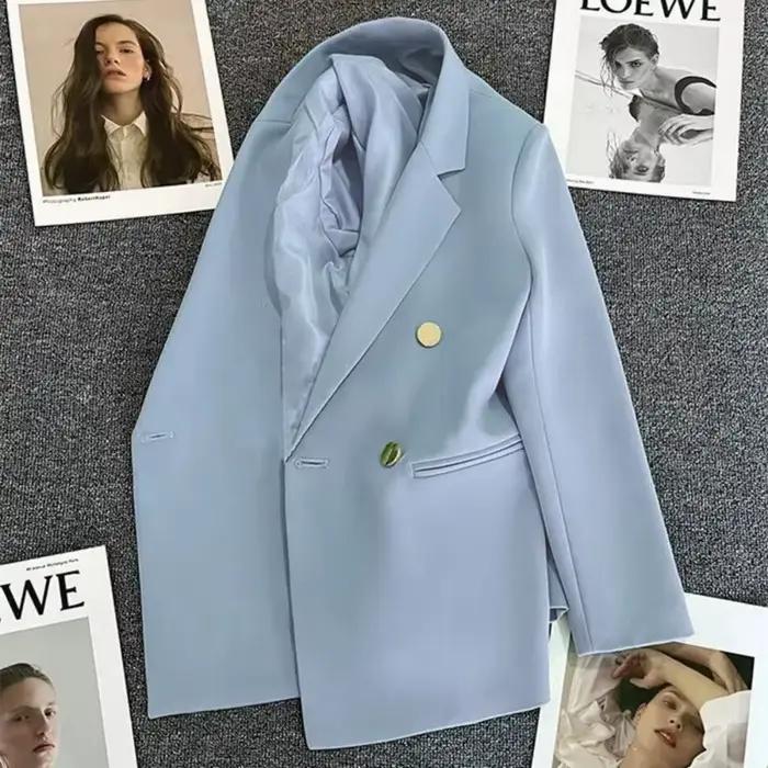 Femmes costume Blazer élégant manteau 2025 printemps automne mode coréenne