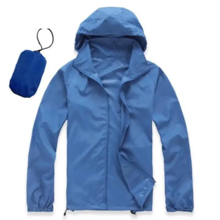 Veste coupe-vent ultra-légère pour hommes et femmes