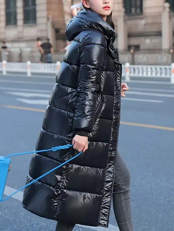 Nouveau 2025 Parkas à capuche hiver chaud doudoune femmes