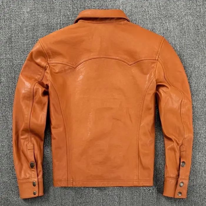 Veste en peau de mouton pour homme