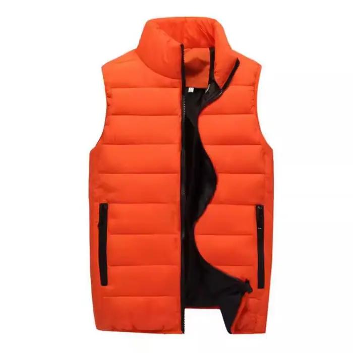 Veste en fibre de duvet avec logo imprimé