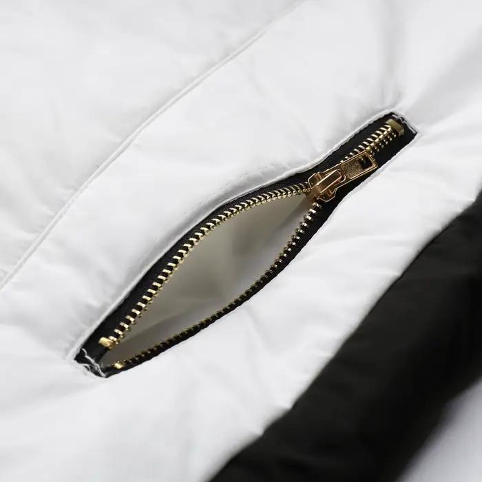 Veste de ski femme imperméable avec col amovible pour sports de plein air et activités hivernales en polyester confortable et flanelle occasions spéciales et quotidiennes