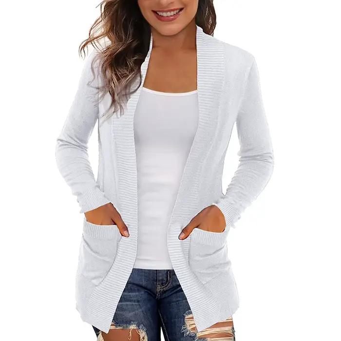 Cardigan en tricot pour femmes