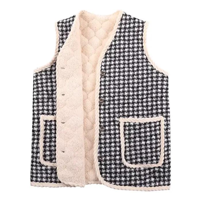 Gilet en polaire épais et chaud