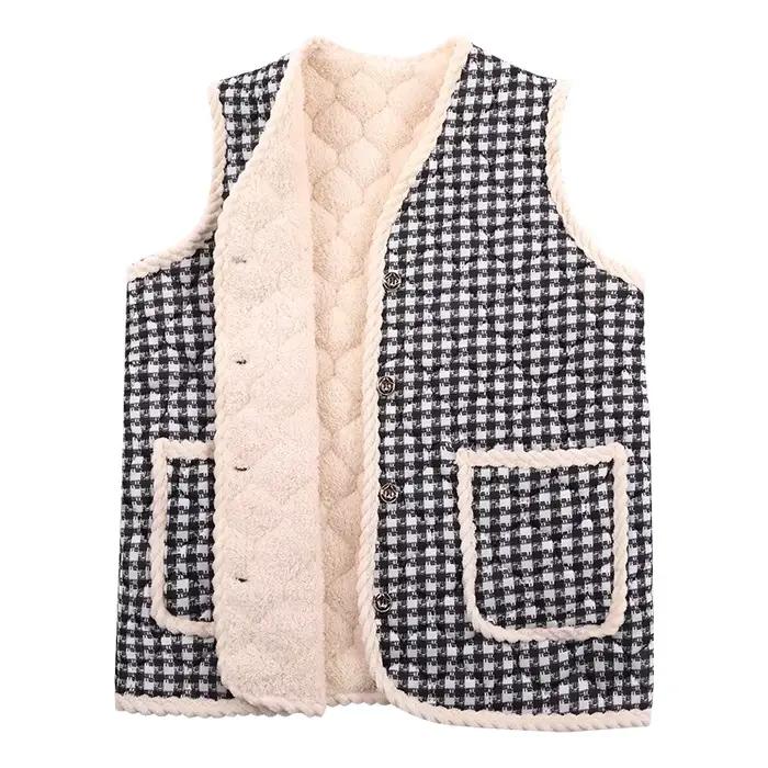 Gilet en polaire épais et chaud