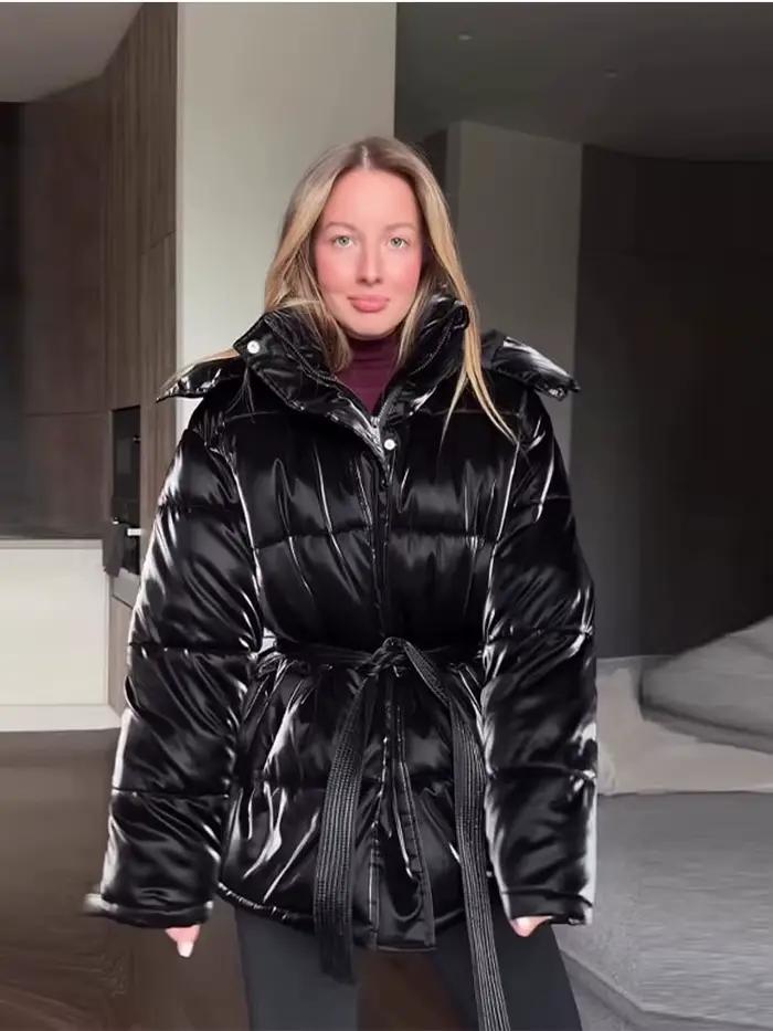 Veste à capuche décontractée pour femme