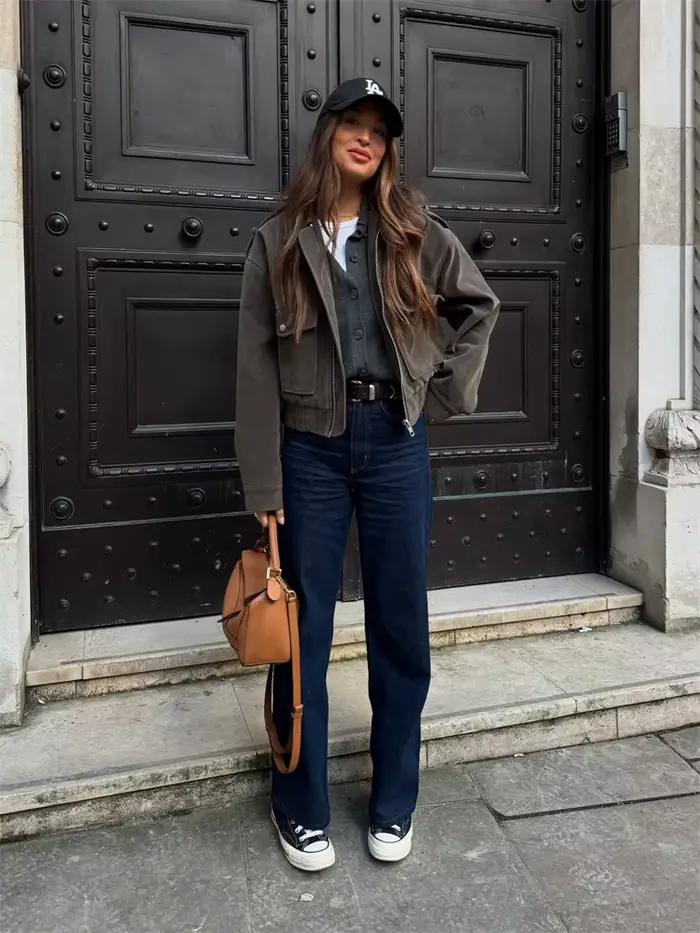 Vestes Vintage en daim pour femmes
