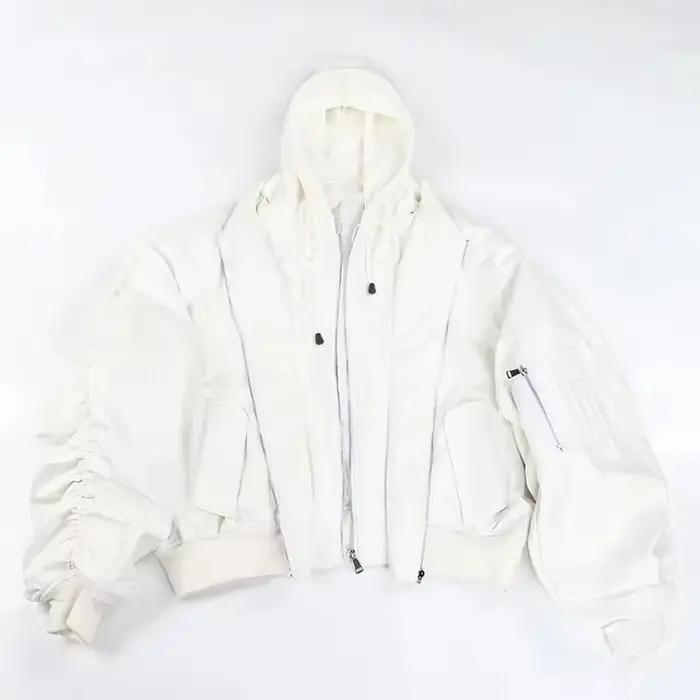 Lautaro-Veste en cuir PU épaissie pour hommes