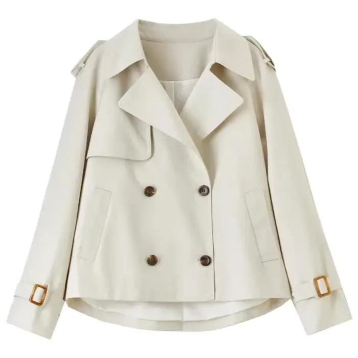 Manteau Trench Croisé SENTUBILA pour Femme