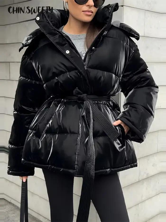 Veste à capuche décontractée pour femme