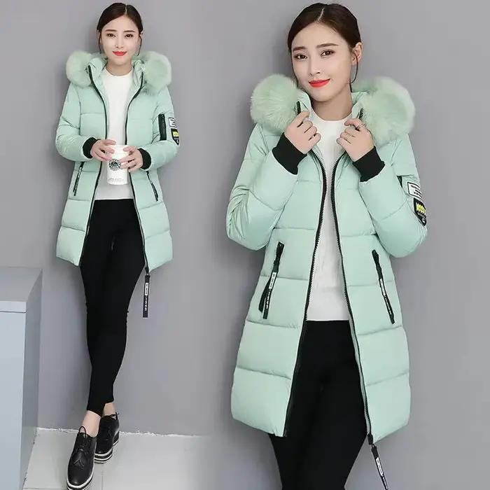 Parka à capuche pour femme
