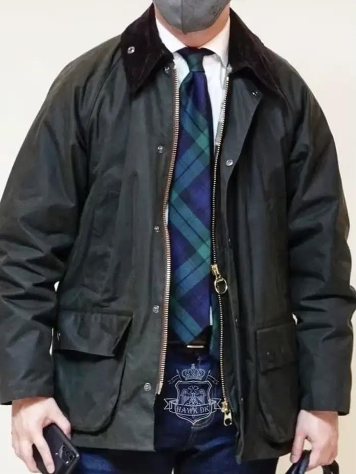 Bedale Oil Wax Même veste pour hommes et femmes