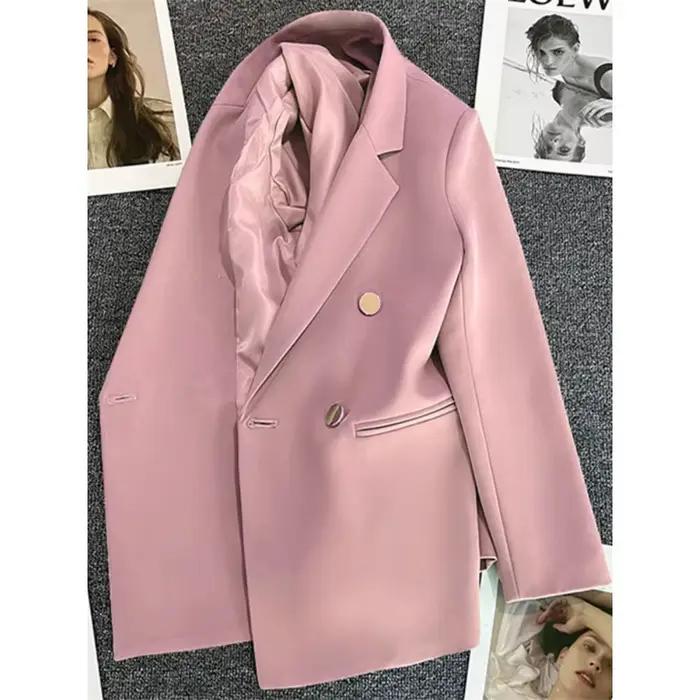 Femmes costume Blazer élégant manteau 2025 printemps automne mode coréenne