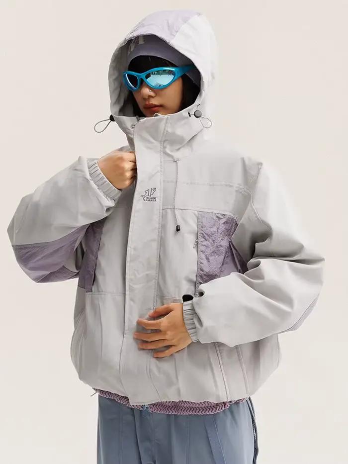 Veste Cargo imperméable en Nylon pour hommes et femmes