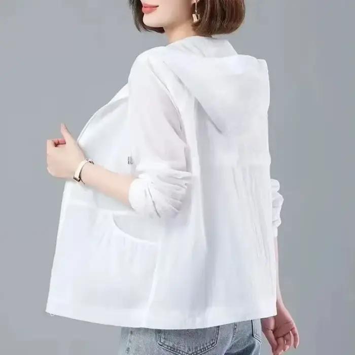 Veste Courte Femme Printemps Automne 2026 – Manteau Décontracté et Élégant pour Dames