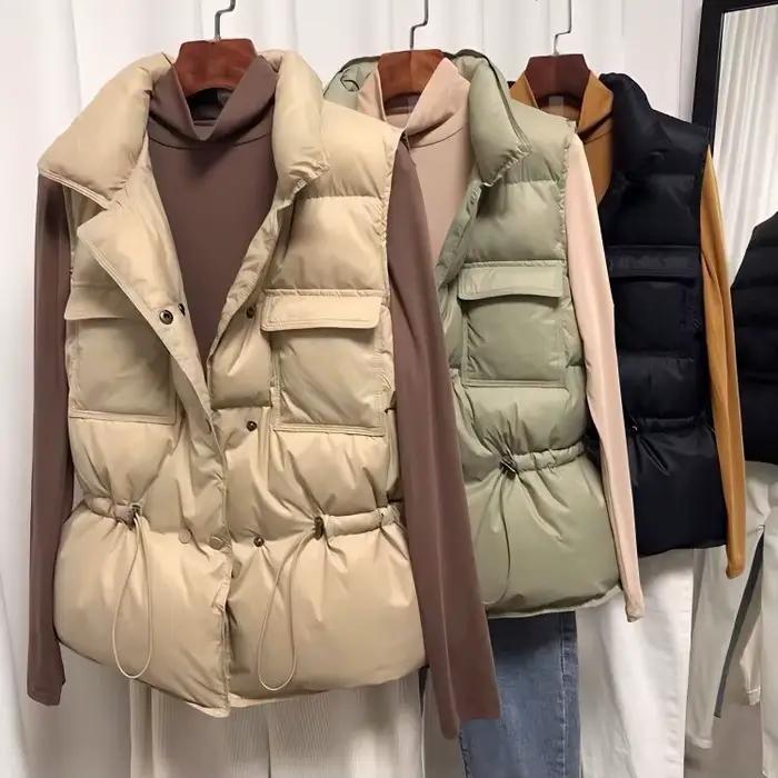 Manteau très chaud gilet vestes femme hiver 2025
