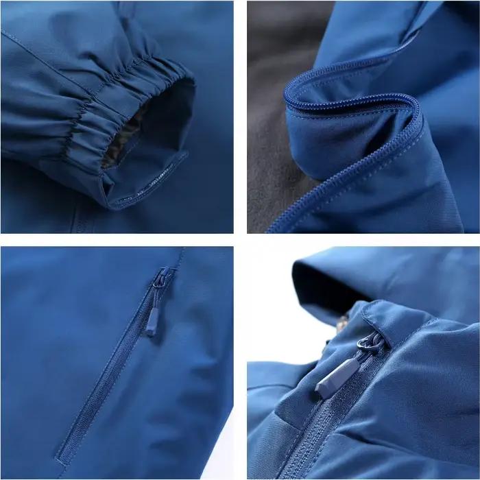 Veste d'hiver imperméable pour homme