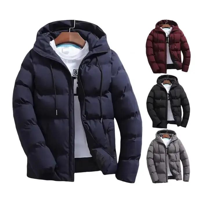 Veste à capuche épaisse pour hommes