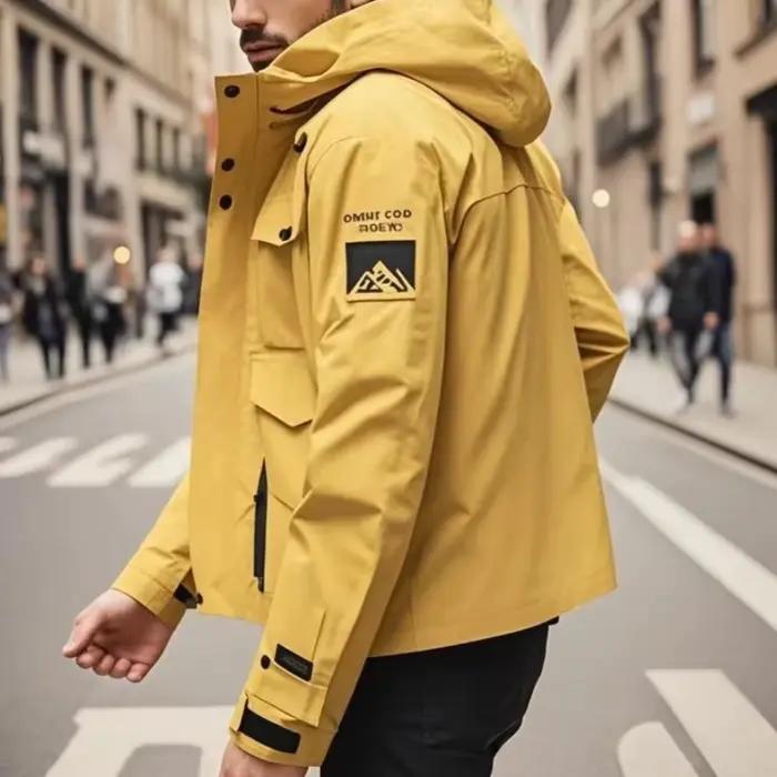 Veste imperméable d'extérieur 2026 pour homme
