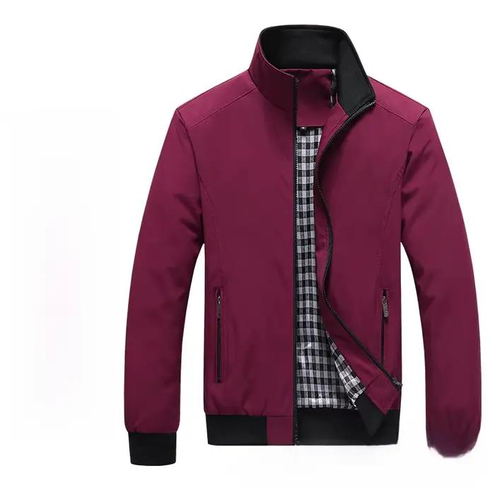 Nouvelle veste décontractée zippée pour homme 2025