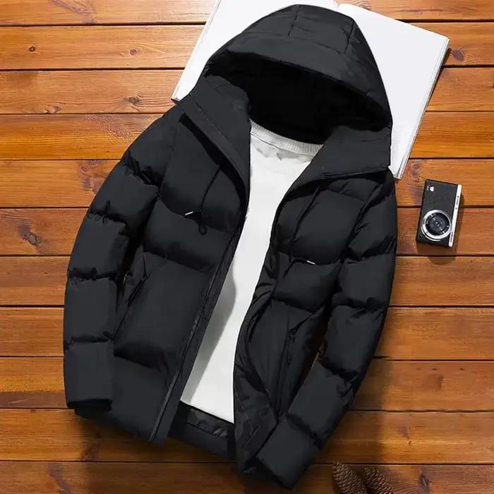 Veste à capuche épaisse pour hommes