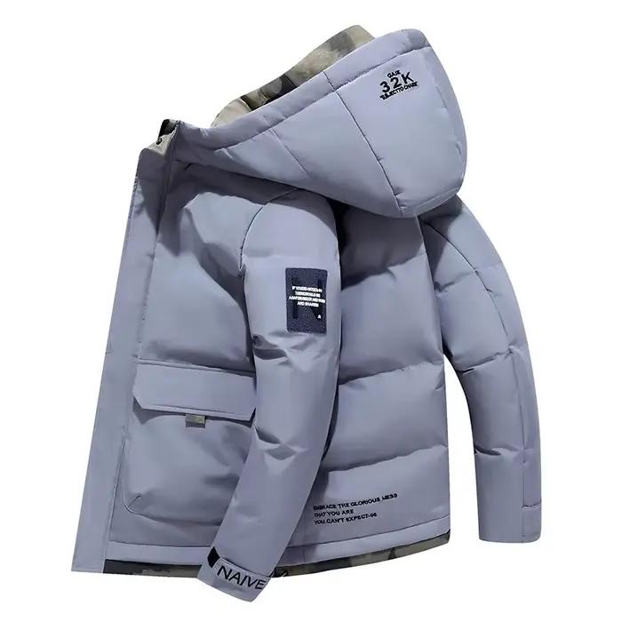 Veste d'hiver rembourrée en coton pour hommes