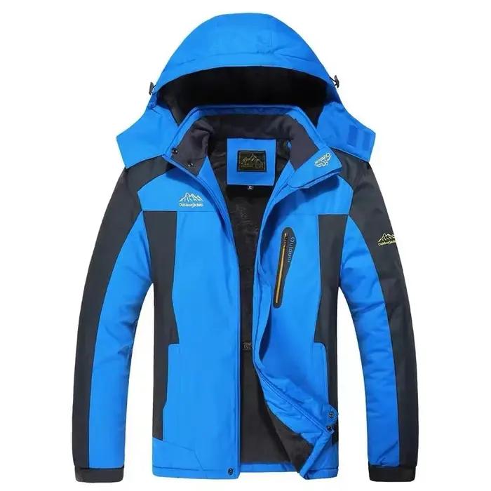 Manteau d'hiver imperméable pour hommes
