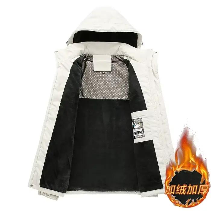 Veste d'hiver grande taille 8XL pour homme