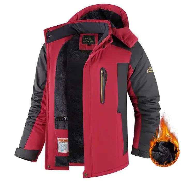 Veste d'hiver épaisse pour homme