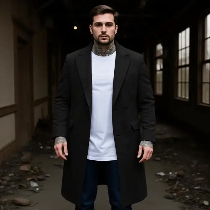 Veste coupe-vent imperméable pour homme