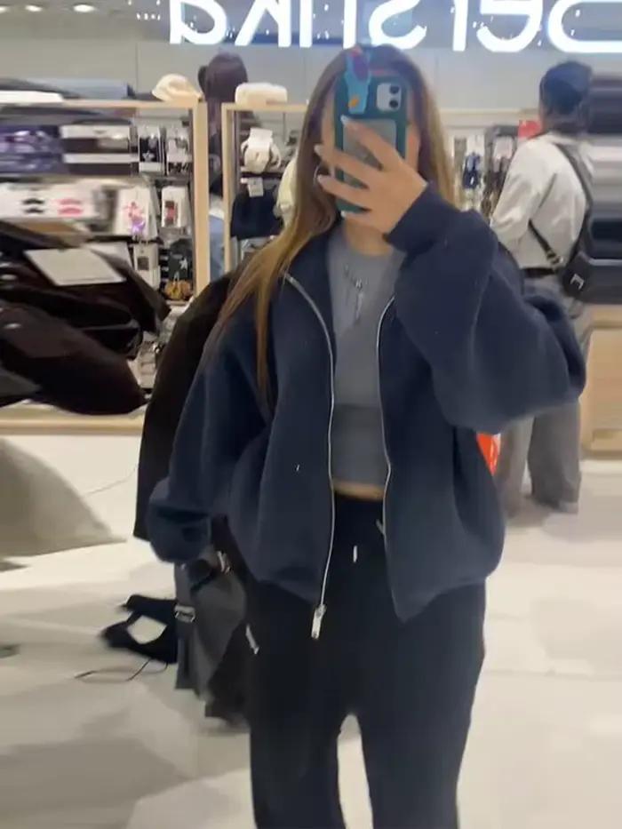 Vestes à capuche à paillettes pour femmes