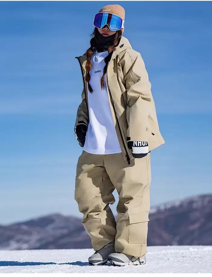 JOHN SNOW sport imperméable Ski ensembles Snowboard veste pantalon femme survêtement montagne Ski Suites hiver femmes hommes neige costumes