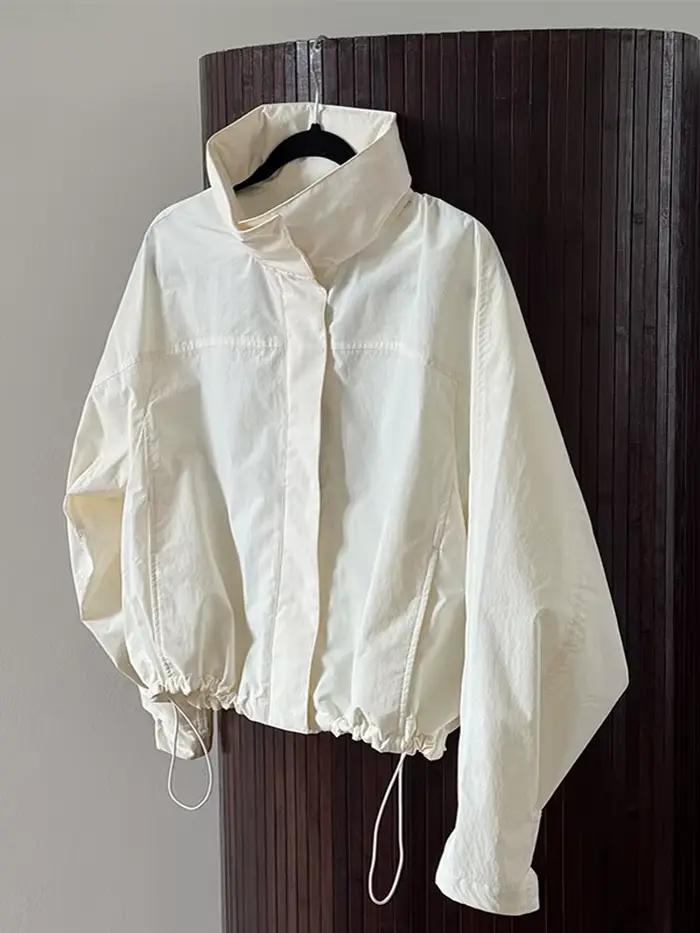 Veste bombardier courte pour femme