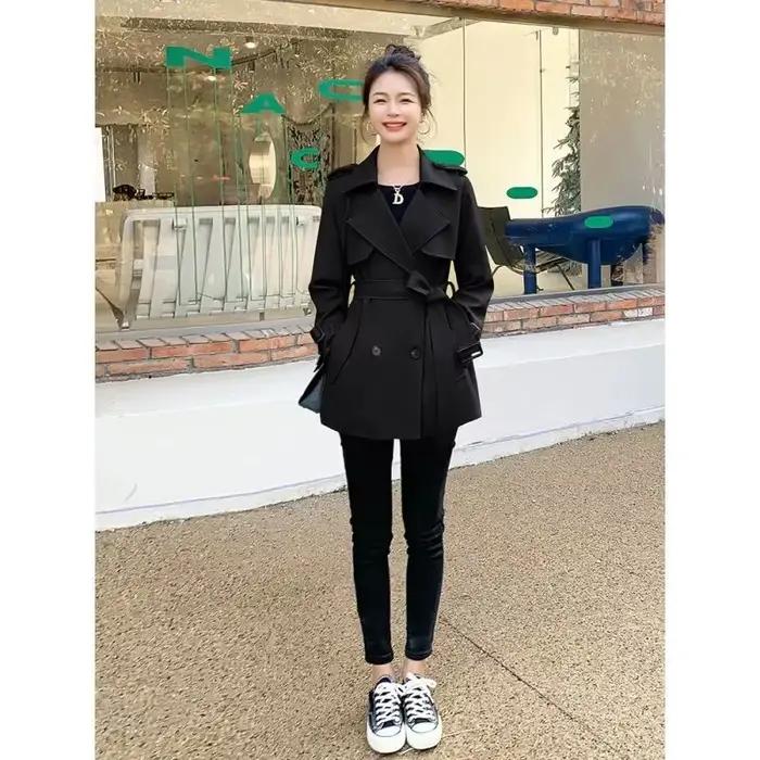 Ingent Hector-Veste Coupe-Vent Courte pour Femme